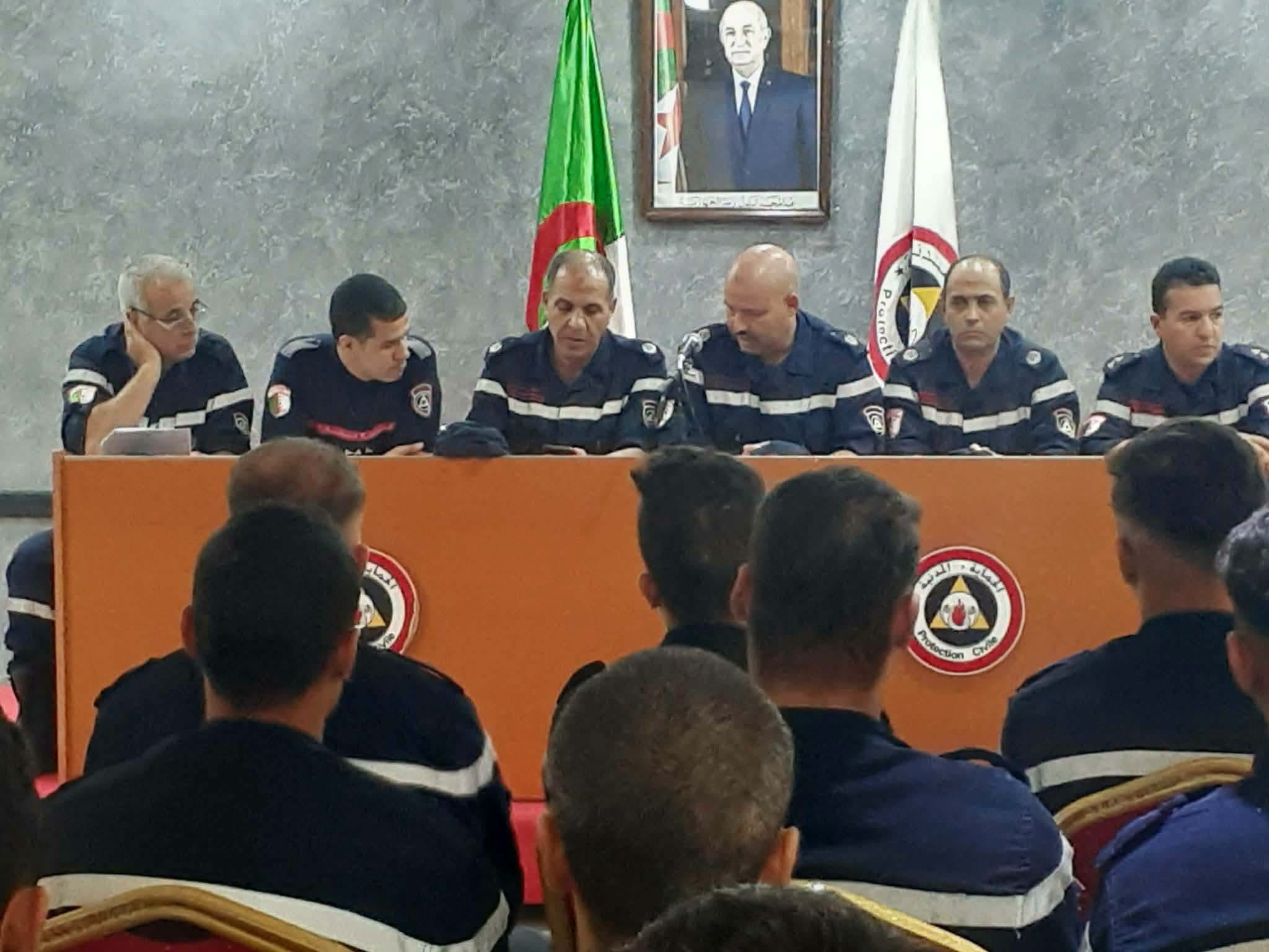 تكوين جديد لتعزيز جاهزية أعوان الحماية المدنية ببرج بوعريريج